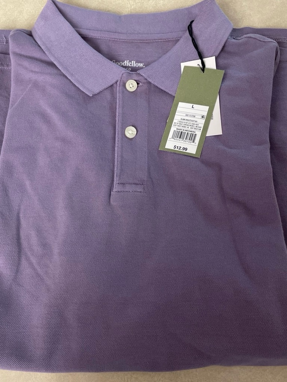 Goodfellow & Co Lilac Polo Shirt for Kids